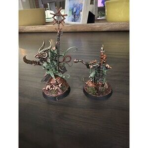 Warhammer Age Of Sigmar Skaven Grey Seer  And Warlock Engineer